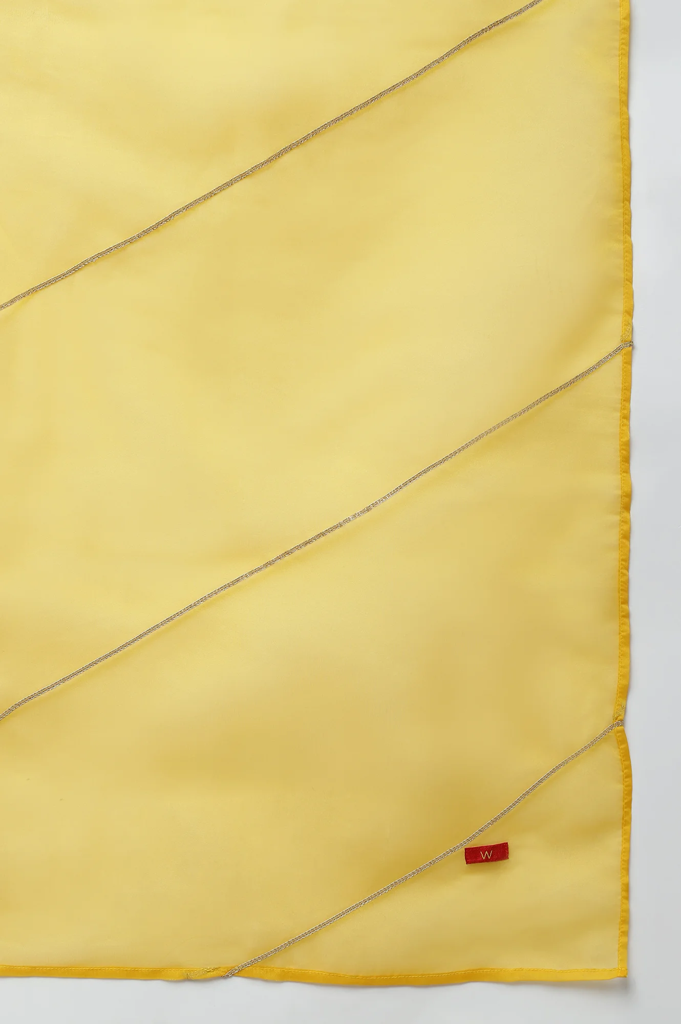 Yellow Bandhani Printed Straight Kurta with Parallel Pants and Dupatta Set - Image 9
