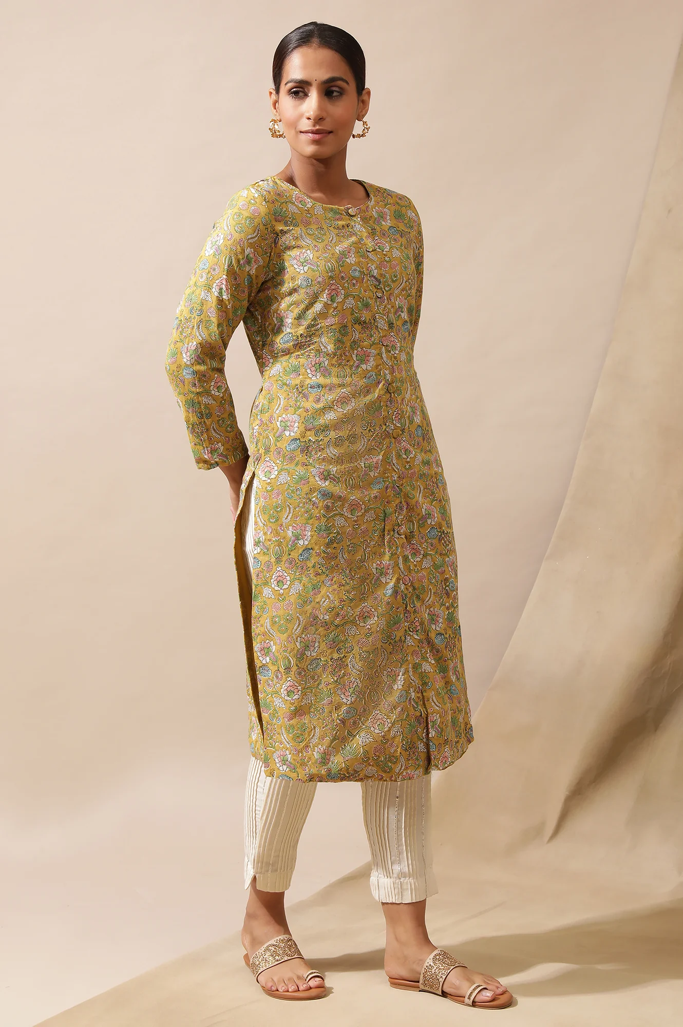 Yellow Woollen Reversible Jacket - Image 4
