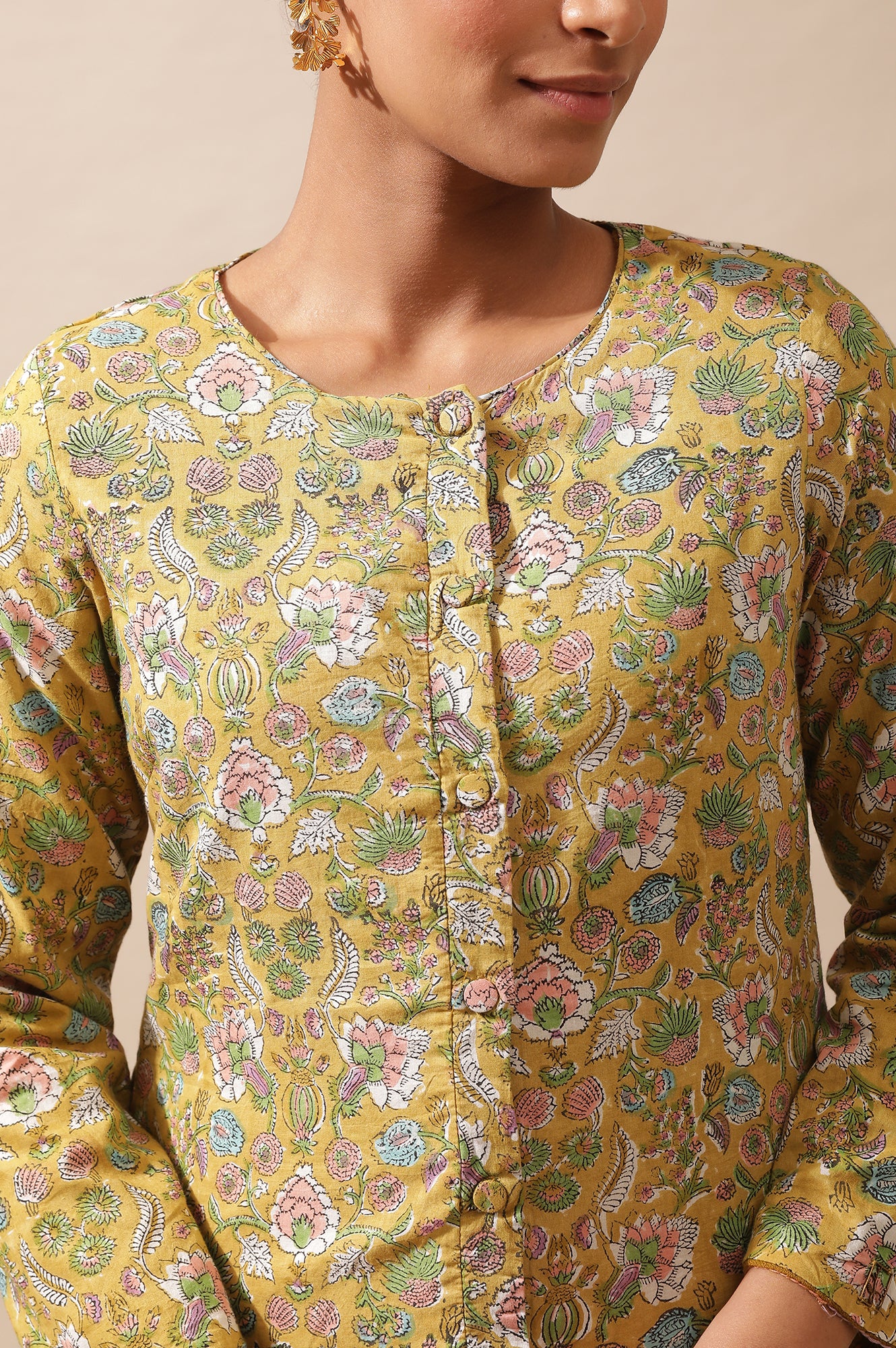 Yellow Woollen Reversible Jacket - Image 6